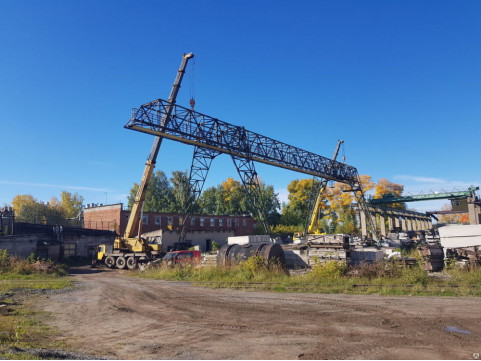 Замена грузовой балки крана КК0-12,5