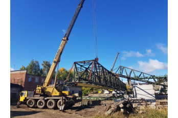 Демонтаж крана ККС-10